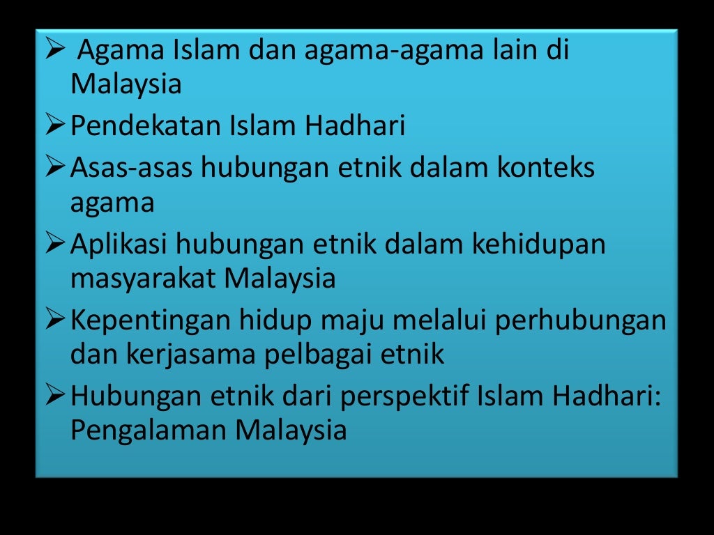 Bab 8 agama dan hubungan etnik