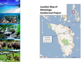 Location Map of
Montelago
Geothermal Project
 