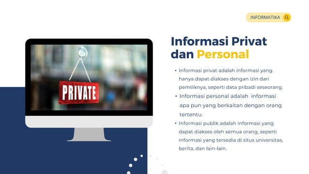 PPT Materi Informatika tentang Dampak Sosial INFORMATIKA | PPT
