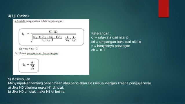 Uji Hipotesis