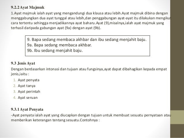 Bab 9 Bahasa Melayu Tingkatan 6 Penggal 2