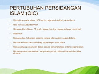 MALAYSIA DALAM KERJASAMA ANTARABANGSA