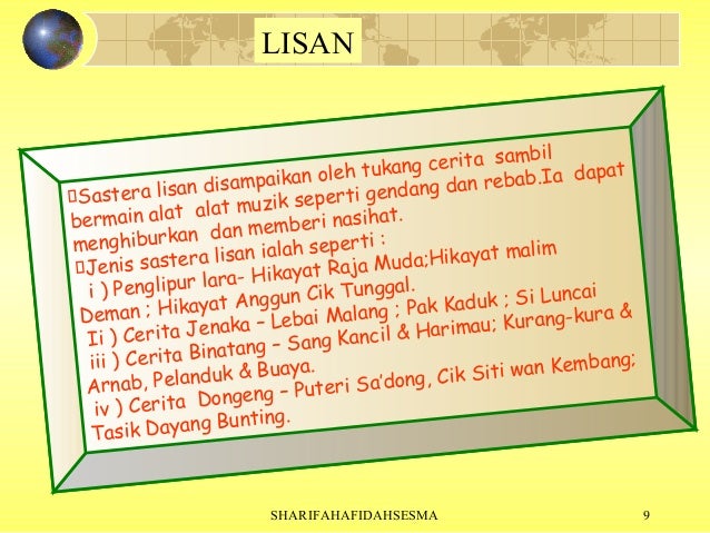 Bab 9 : Warisan Kesultanan Melayu