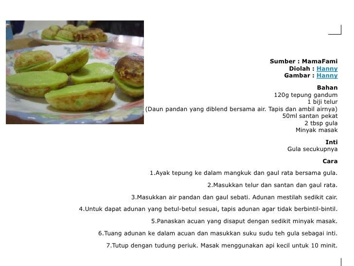 Bab 9 Kuih Tempatan Ting 1 ERT