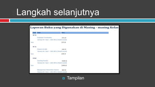 sLangkah selanjutnya




              Tampilan
 