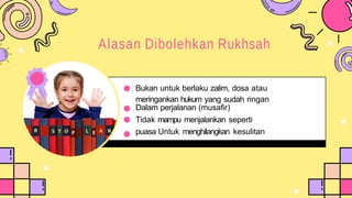 BAB 9 RUKHSAH dalam sholat wajib ada rukhsah | PPTX