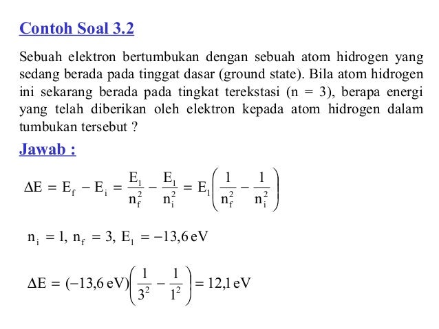 Teori Atom Dan Cahaya