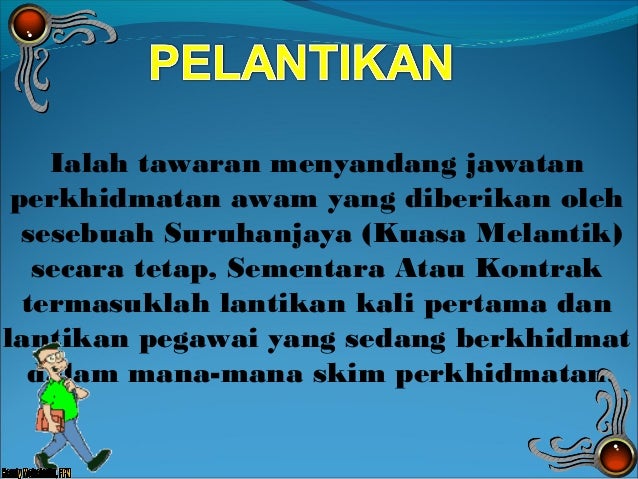 Bab A Pelantikan Kenaikan Pangkat Dan Penamatan Perkhidma