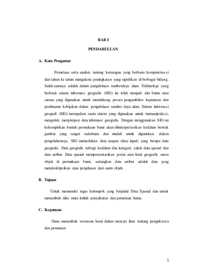 Makalah Penyukuran Dan Pemetaan