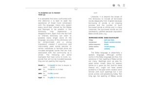 Baba Malay Dictionary