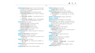 Baba Malay Dictionary