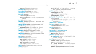 Baba Malay Dictionary