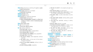 Baba Malay Dictionary