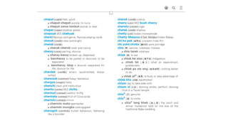 Baba Malay Dictionary