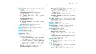 Baba Malay Dictionary