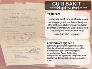 Bab C (cuti) 12/01/2015 (Taklimat)