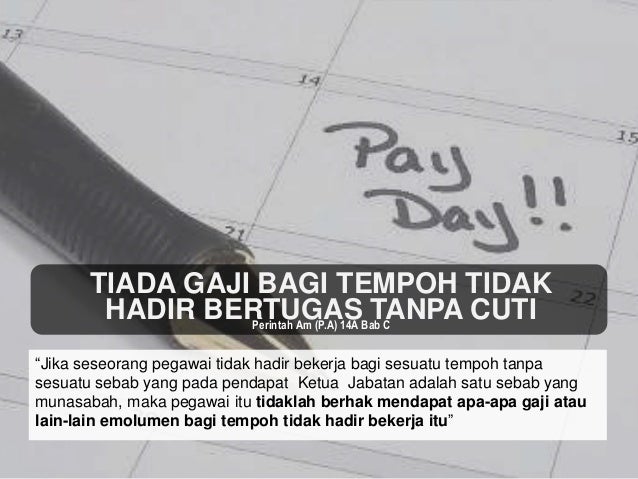 Bab C (cuti) 12/01/2015 (Taklimat)