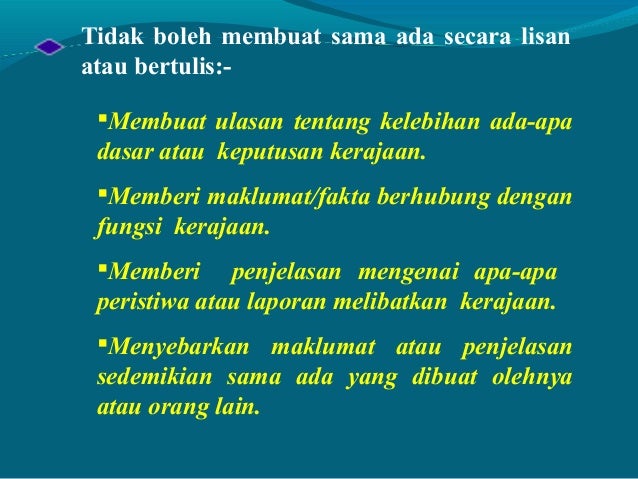 perintah am bab d