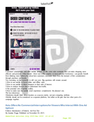 Babelfish Articles July-Dec 2015 10-12-15