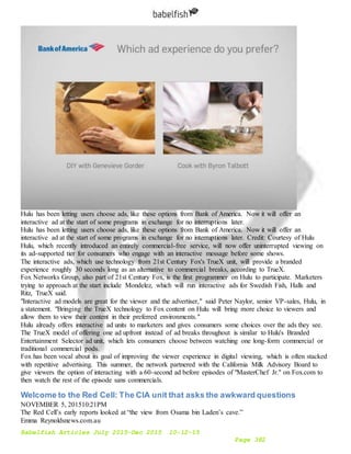 Babelfish Articles July-Dec 2015 10-12-15