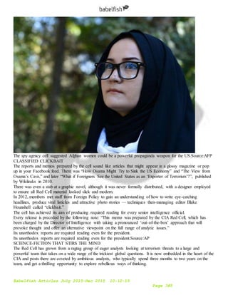 Babelfish Articles July-Dec 2015 10-12-15