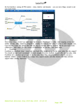 Babelfish Articles July-Dec 2015 10-12-15