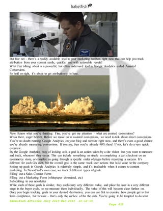 Babelfish Articles July-Dec 2015 10-12-15