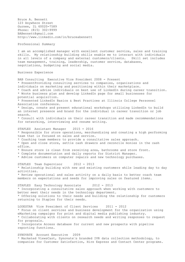 Plain Text resume format PDF - Plain Text Resume Format 1 638 