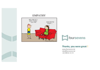 BA and Beyond 20 - Ines Vanlangendonck - Stand out and apply empathy Slide 32