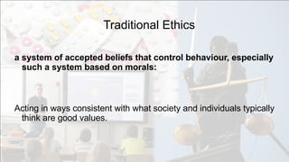 BA and Beyond 20 - Liz Calder - We can, but should we? Modern ethics and the BA. Slide 9