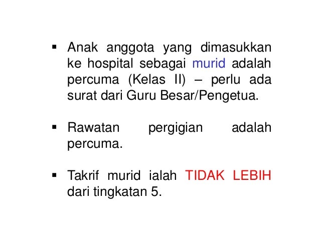 PERINTAH AM BAB F : Perubatan