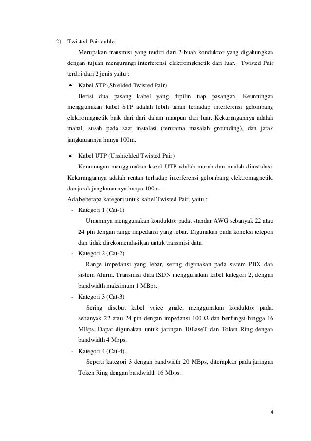 Makalah Komunikasi Data Dan Jaringan