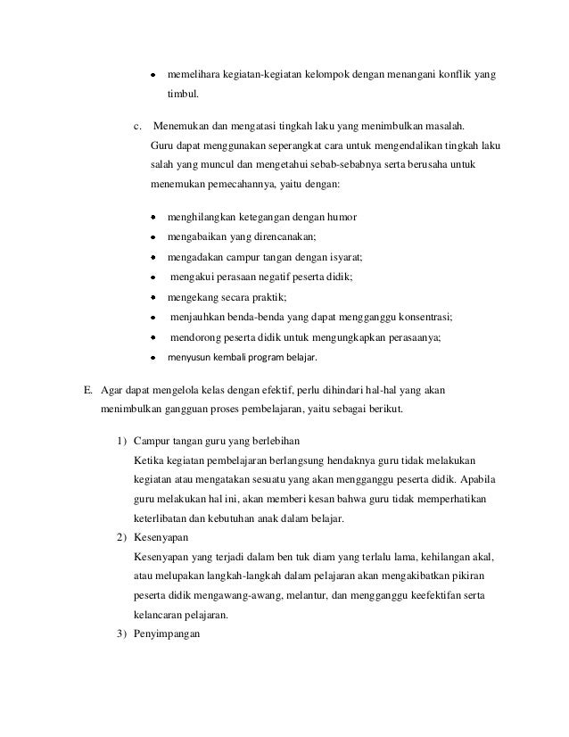 Ketrampilan mengelola kelas