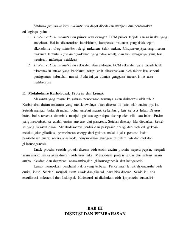 Kekurangan Energi Protein (KEP)