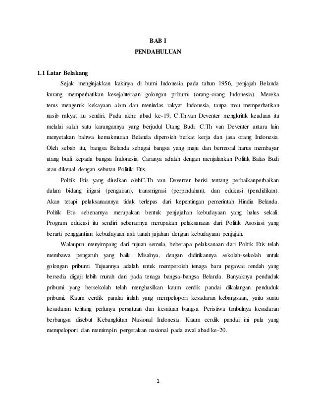 Makalah Organisasi Pergerakan Di Indonesia
