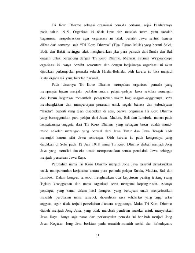 Makalah Organisasi Pergerakan Di Indonesia
