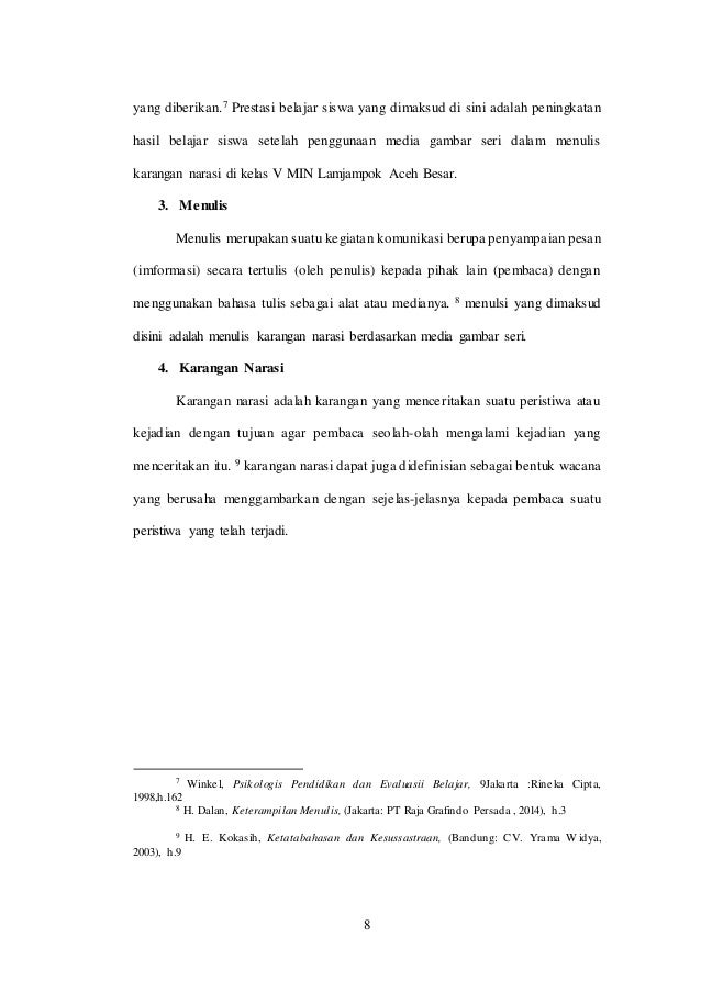Penggunaan Media Gambar Seri untuk Meningkatkan Prestasi Belajar Sisw…