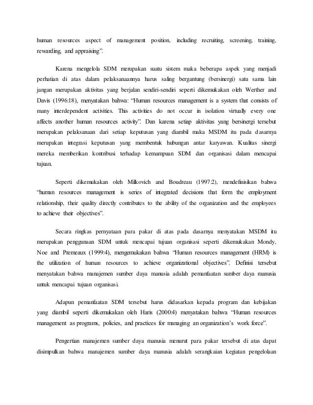 Manajemen Sdm Strategik