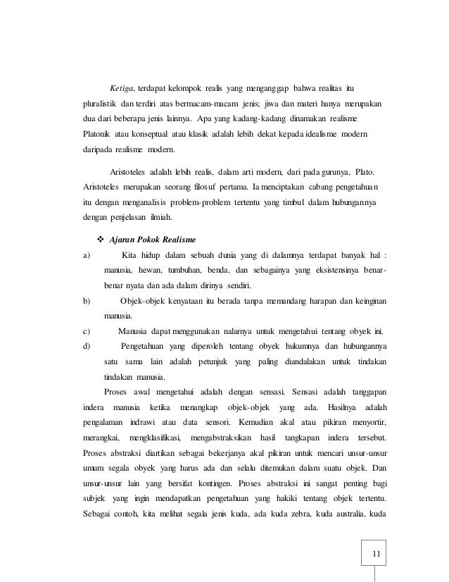 Contoh Makalah Filsafat Umum - Jawkosa