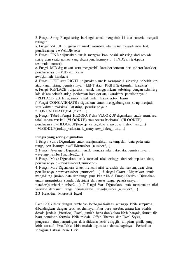 Makalah Microsoft Excel