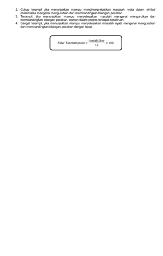 Bab i 6. membandingkan pecahan