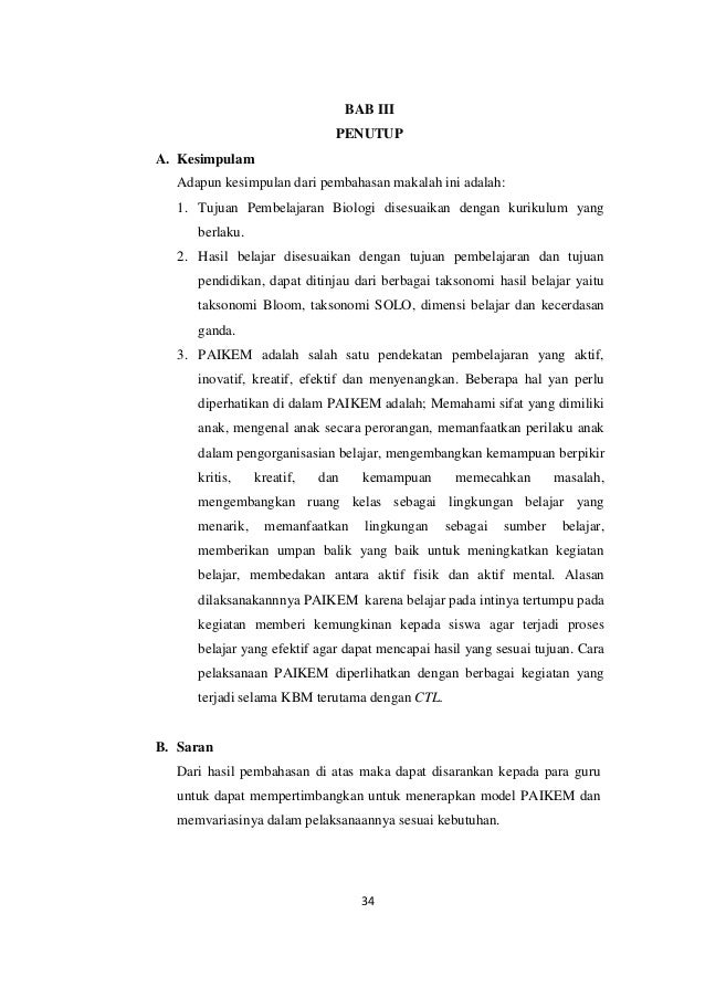 MAKALAH PAIKEM PDF