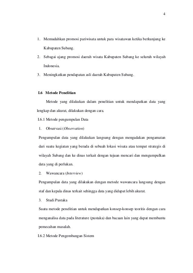 Laporan Sistem Informasi Geografis Pariwisata Berbasis Android Bab I