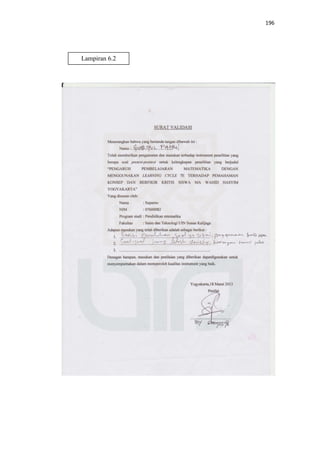 196
Lampiran 6.2
 