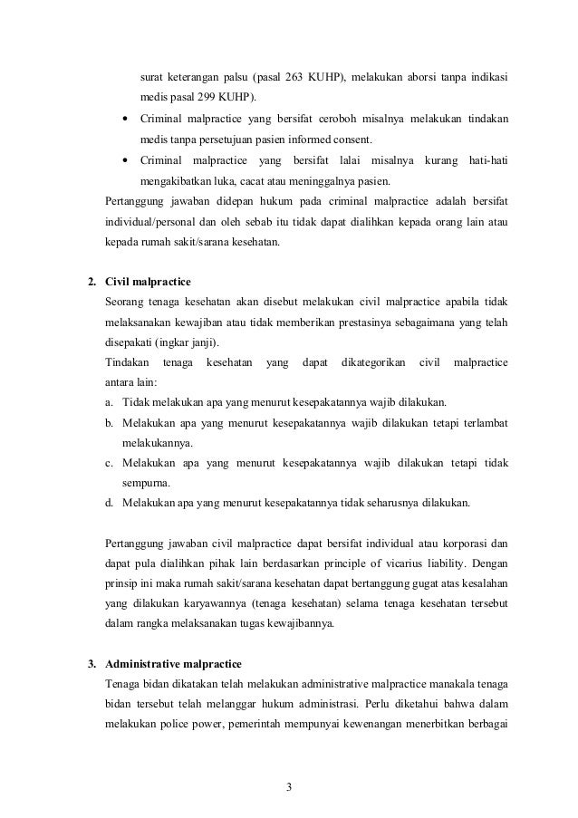 Makalah Membuat Janji | makalah malpraktek Makalah Membuat Janji | makalah malpraktek