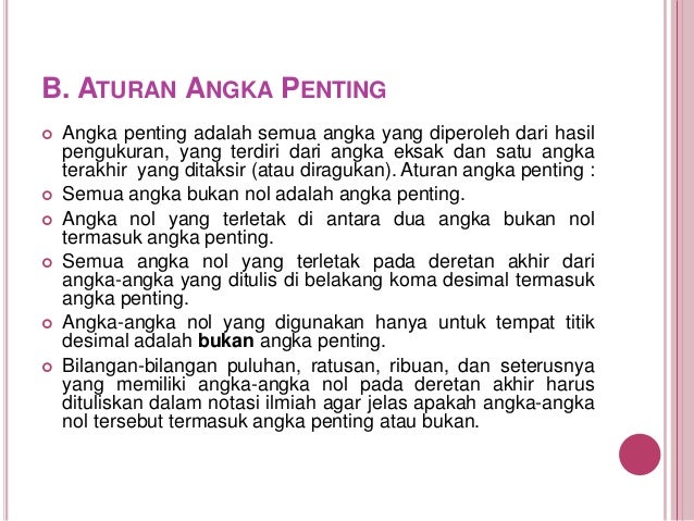 Angka Penting Dalam Fisika - Pejuang Soal