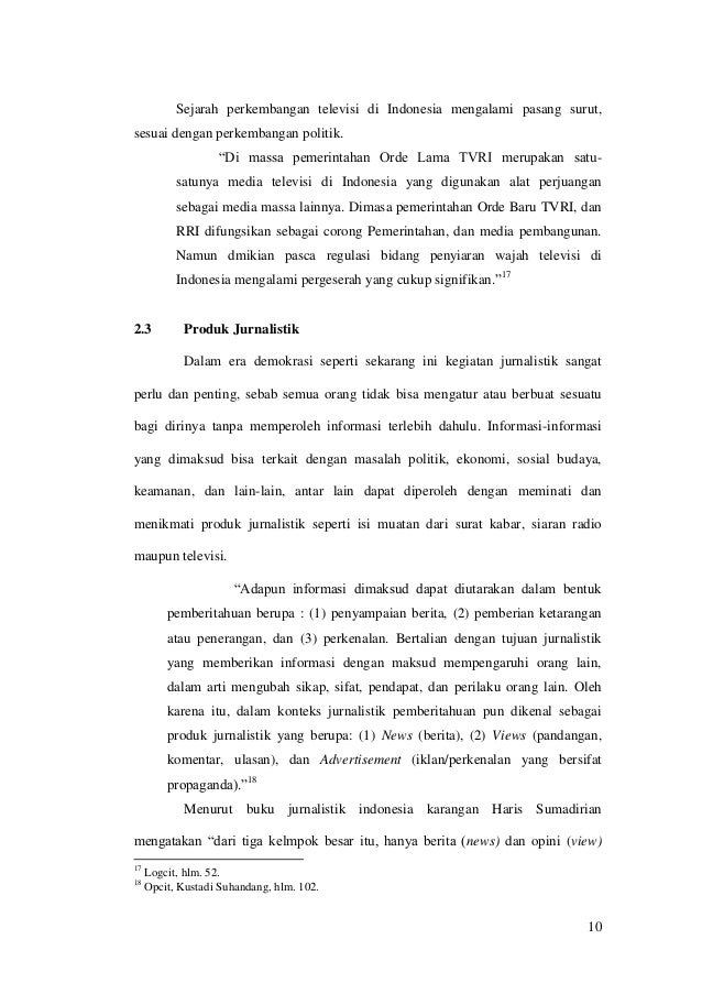 Jurnalistik Seputar Bentuk Produk Bahasa Kode Etik