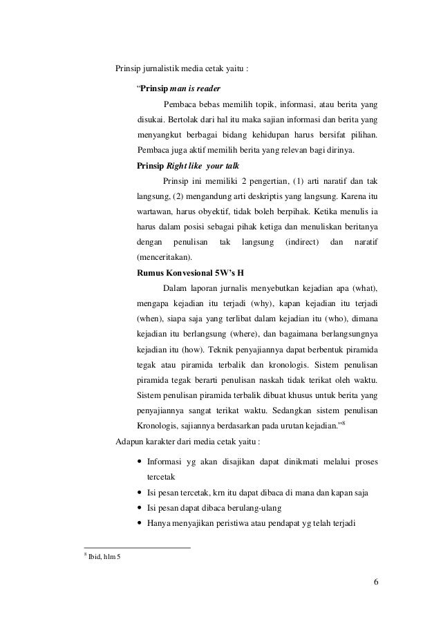 Jurnalistik Seputar Bentuk Produk Bahasa Kode Etik