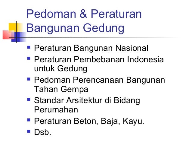 Matakuliah gambar struktur bangunan