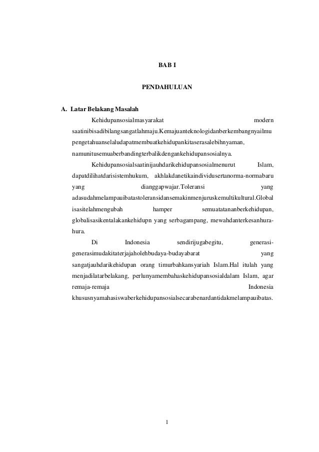Bab I Dan Ii Makalah Agama Bab I Dan Ii Makalah Agama